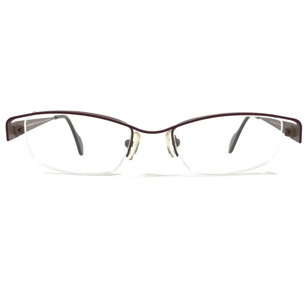Iyoko-Inyake Eyeglasses Frames IY574 Col.31 Brown Burgundy Red 51-19-140